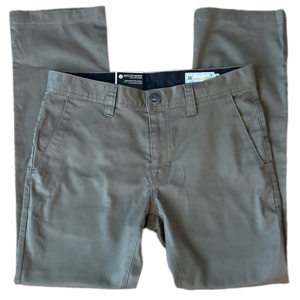 NWT Volcom Frickin Chinos Modern Straight Size 30x30